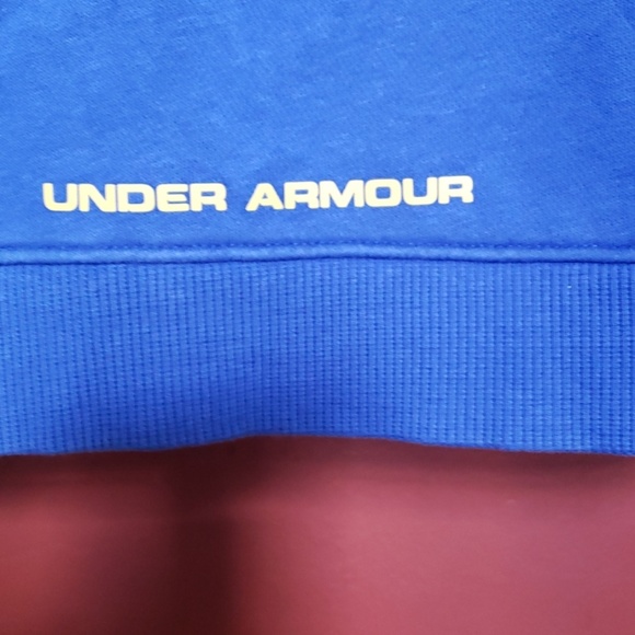 UNDER ARMOUR BLUE HOODIE SIZE G - Picture 5 of 8